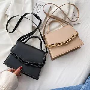 모던 페미닌 여성 체인 미니 크로스백 MSB003