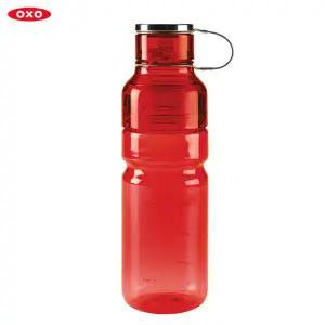 OXO 옥소 스트라이브 2단 분리 물병(체리레드) 680ml