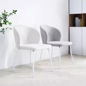 일루일루 스카 미카 트윌 패브릭 식탁 의자 미드센츄리 인테리어 카페