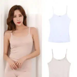 제임스딘 여성 기본 스타일 끈 나시 여자런닝 깔끔