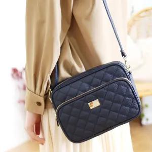 여성 걸리쉬 퀼팅 미니 크로스백 결혼식 하객룩 XQl3+3XVg