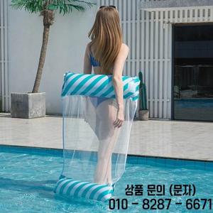 접이식 플로팅 워터 해먹 라운지 팽창식 수영장 매트 침대 의자 에어 액세서리