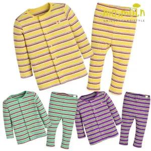 [보리보리/모이몰른]유아 골지선염스판 상하복 세트 M241NNN29P