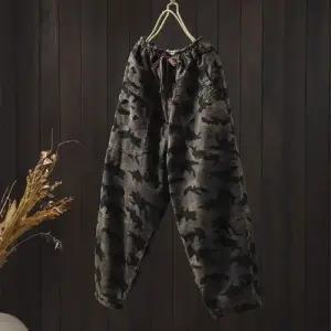 바지 여친 가을 빈티지 캐주얼 일자핏 청바지 카모 빅 포켓 배기 9부 1PICK3