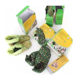 허브 온열 발마사지기 찜질팩 발바닥마사지기 노인 관절 보온 배