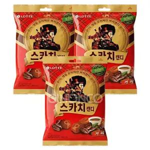 롯데 스카치캔디 커피맛 317g 3개 버터커피맛 입가심