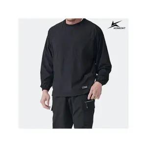 [아웃도어스/코몽트]남성 패커블 맨투맨 블랙