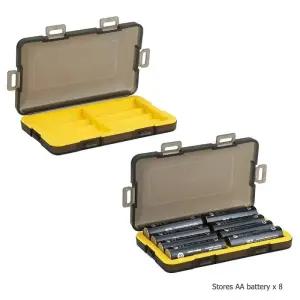 건전지케이스 배터리 홀더 보관함 AA 보관 케이스 8개 14500 소형 PC 상자 방수 휴대이