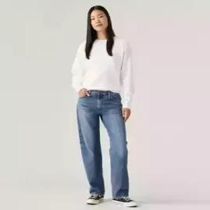 리바이스 여성 94 배기 세미와이드 스트레이트 데님팬츠 A3510-0037