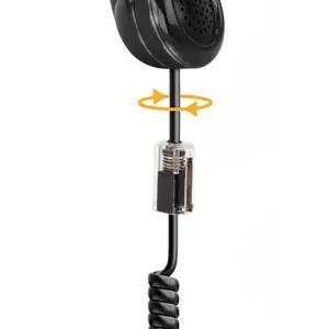 전화선 866PFE02 엉킴 방지기 수화기 줄 회전 연결 잭