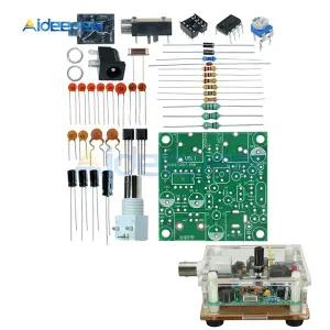 S-PIXIE CW QRP 단파 라디오 트랜시버 라디오 7.023khz DIY 키트투명 아크릴 케이스 박스 쉘 포함