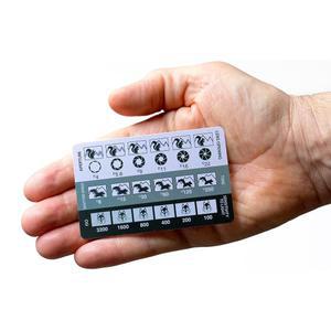 DSLR / 미러리스 사진 치트 시트 신용카드 크기 기준 카드는 포켓 지갑 카메라 가방에 맞습니다. 조리개, 셔터 속도, 노출 삼각형 및 수동 모드, 캐논, 소니 니콘용