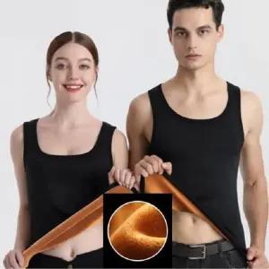 남녀 겨울 이너웨어 융털 나시 런닝 Tjm5+2jBE