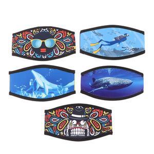 스쿠버 다이빙 스노클링 마스크 스트랩 커버, 편안한 패딩 보호 헤어 랩, 기어 액세서리