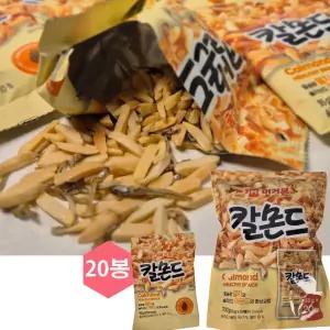 코스트코 머거본 칼몬드 35g x 20봉 소포장 대용량 맥주안주 멸치아몬드 + 미니 초코 크리스피