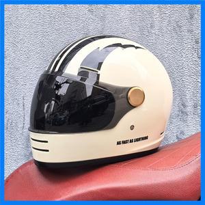 ORZ-806 오토바이 헬멧, 레트로 크루즈 오토바이, 풀 헬멧, ABS 소재, 맞춤형 렌즈