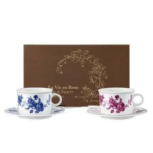 테라로사 라비앙로즈 컵앤소서 2인 세트