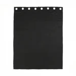 햇빛차단 블랙 암막커튼 2장세트 132x160cm 방한커튼