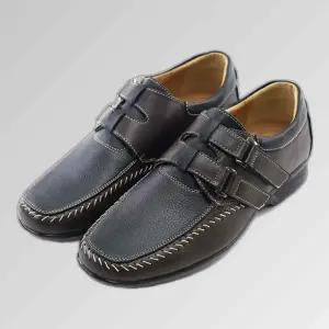 수제화 남자 캐주얼슈즈 각진앞코 미끄럼방지 신사화