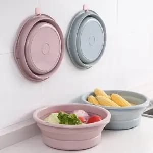 대형 접이식 세수대야 욕실 휴대용 다용도 폴딩 바스켓