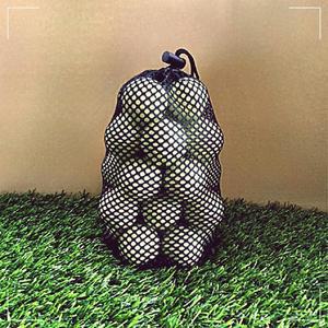 [2개구성] 올댓팩토리 메쉬 중형 백 가방 공 파우치 주머니 볼 골프 QWFFX410