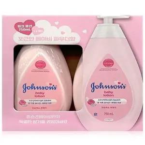 [셀러허브 1]존슨즈 핑크 베이비 로션 750ml x 2개(SH)