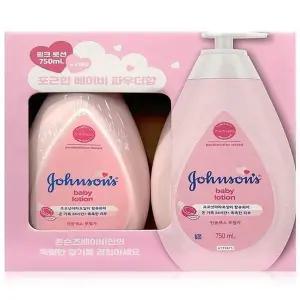 존슨즈 핑크 베이비 로션 750ml x 2개(SH)