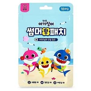 [셀러허브 1]캐치티니핑 썸머패치 24매입 여름철 야외 활동 시트로넬라 오일 실내공간 섬유용(SH)