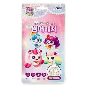 핑크퐁 아기상어 썸머 향 패치 18매입 외출 캠핑 여행 캐리어 유모...