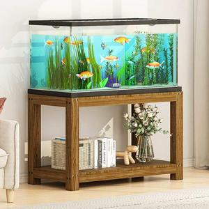 우드3자축양장 3자광폭축양장 어항받침대 받침 4자 흰색 대형 3자어항 90cm 서랍 광폭