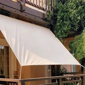 차양막 캐노피 옥상 야외 카페 테라스 썬쉐이드 행사 방수 그늘막 웨이브 자바라 차광막
