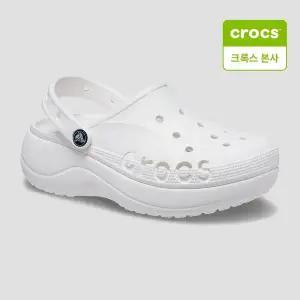 [크록스][크록스 본사] 바야 플랫폼 클로그 208186-100