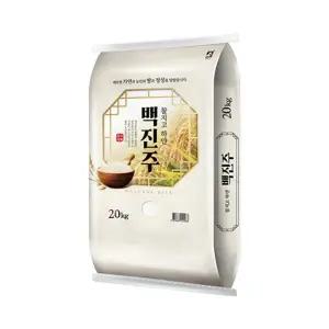 [더프레시]상등급 찰지고하얀 백진주 단일품종 20kg 25년산