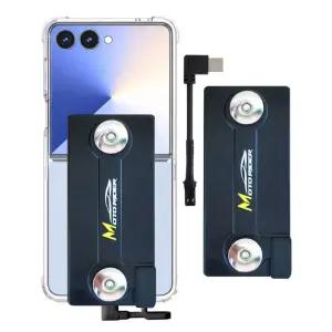 인씨네 오토바이 배달대행 범퍼 투명 젤리케이스와 모토라이더 C타입충전패드 딱판 찍판 자석거치대 충전용