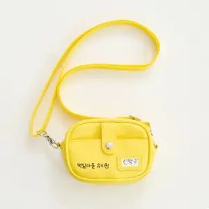 짱구는 못말려 떡잎마을 유치원 가방 미니 파우치 신짱구 이름표 크로스백 스트랩