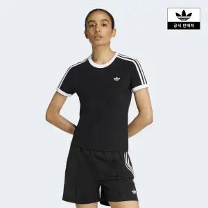 [아디다스오리지널스](하남점)[아디다스코리아공식] 3-스트라이프 슬림 티셔츠 [KD7980]