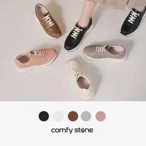 [하프클럽/]7cm 키높이 양가죽 밸런스힐 스니커즈