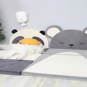 매트 휴식 어린이집 방수 포함 판다 푹신한 머리