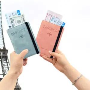 톤다운 컬러 모던 디자인 카드 유심칩 여권케이스 QcE6+2SOX