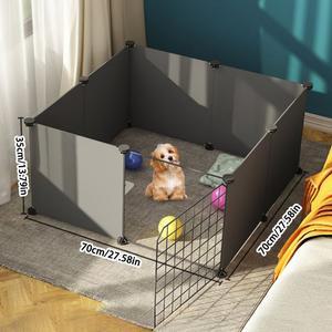 개 울타리 소형 홈 실내 지역 욕실 화장실 Anti 동물 애완 1 침실 개집 케이지 Jailbreak