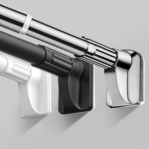 무타공 빨래봉 오피스텔 압축봉 4.2m 옷걸이 블랙 3.0 빨래걸이 이불