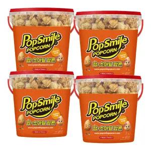 팝스마일 팝콘 카라멜 영수팝콘 150g X 4개