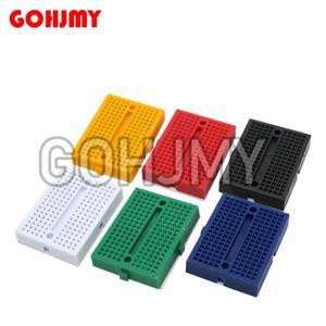 SYB-170 미니 소형 솔더리스 프로토 타입 실험  브레드보드  포인트 170  아두이노호환 DIY 키트용  35x47x