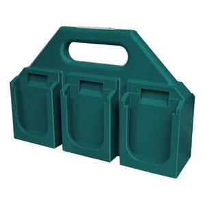 고정 장치 배터리 보관 랙 4 슬롯/6 슬롯 3D 인쇄 휴대용 스탠드 Makita 18V 용 낙하 방지 강력함