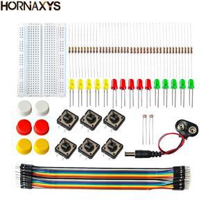 UNO R3 미니 소형 브레드 보드용 스타터 키트  LED 점퍼 와이어 버튼  Arduino호환용  Diy 학교 교육 실험