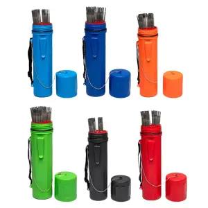 1Pcs 용접봉 보관 튜브 컨테이너 MMA 전극 4.5kg 용량 플라스틱 용접봉 보관 상자 360mmx78mm