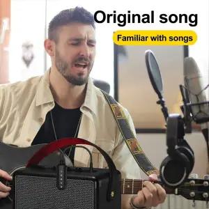 귀여운 무선 오디오 어댑터보컬 제거기 포함 블루투스 수신기 노래방 연습용 Aux 어댑터 라이브 노래