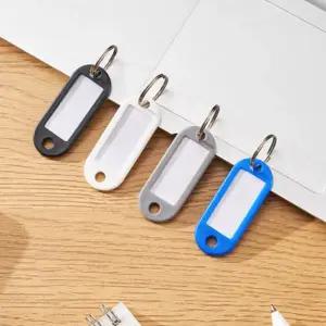 네임택 키링 링고리 키링형이름표 캐리어네임택 열쇠고리