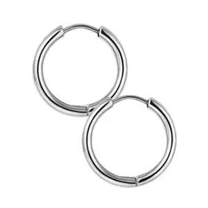 실버 링귀걸이 여자 이어링 포인트귀걸이 써지컬스틸 데일리