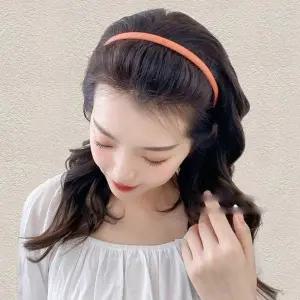 [골드스마일]무광 헤어밴드 플라스틱 빗살형 일자 머리띠 여성용 귀편한 심플